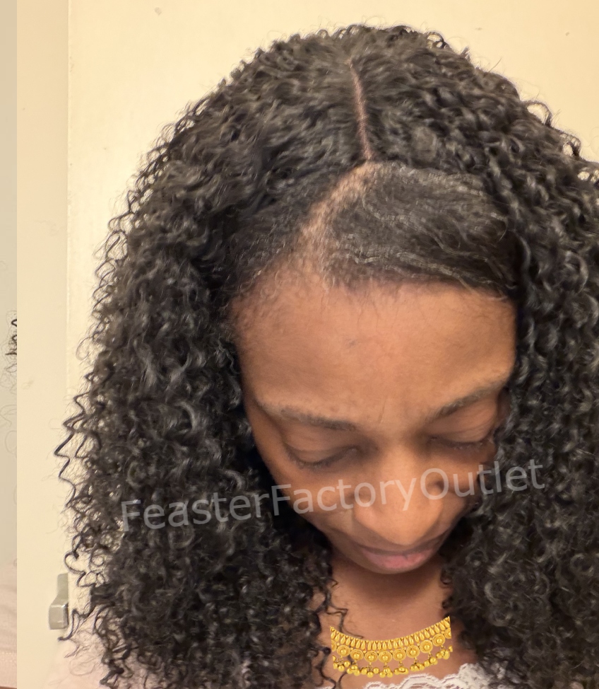 Curly Synthetic Wig -Photo 5 Front-Top - Shop the best affordable Fashion Bags of amazing discounts! Kinky Curly -Inside Cap-5